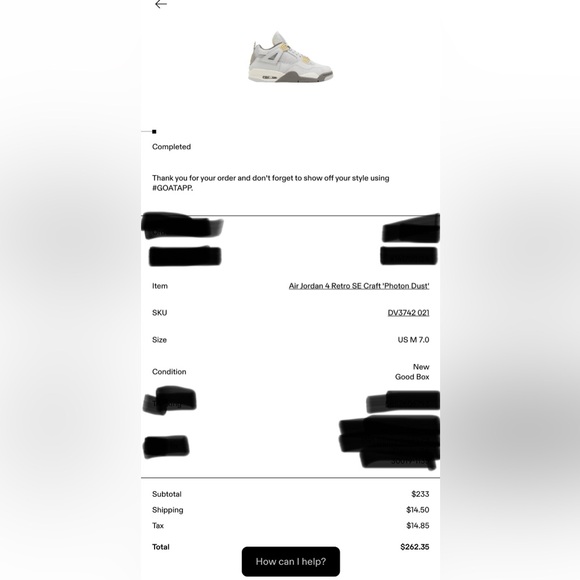 NEW IN BOX Air Jordan 4 Retro SE Craft ‘Photon Dust’ - Picture 10 of 10